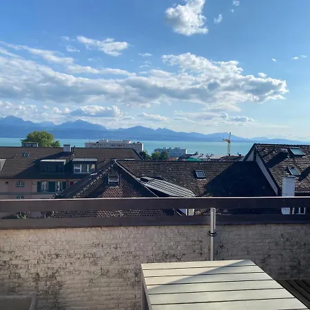 公寓 Beauregard Attique 洛桑